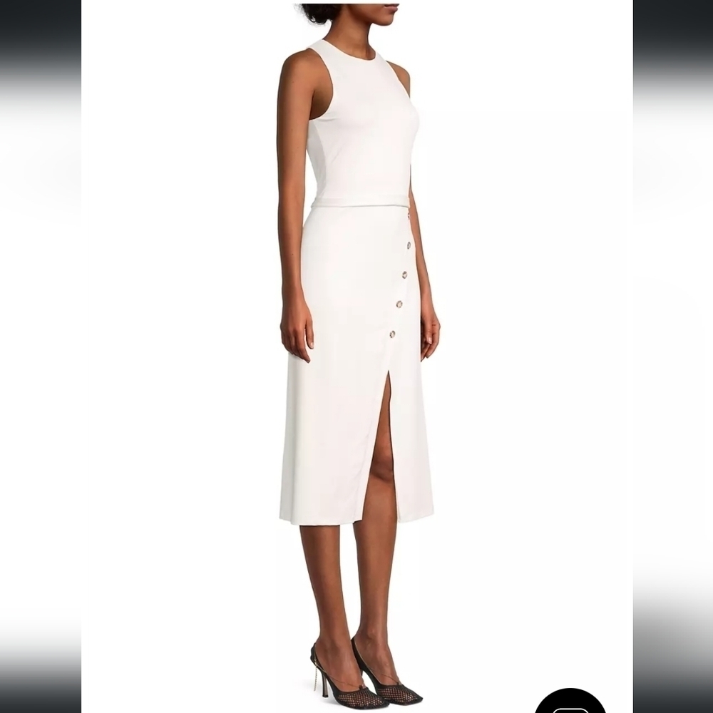 Black Halo dress white NWT Sz4